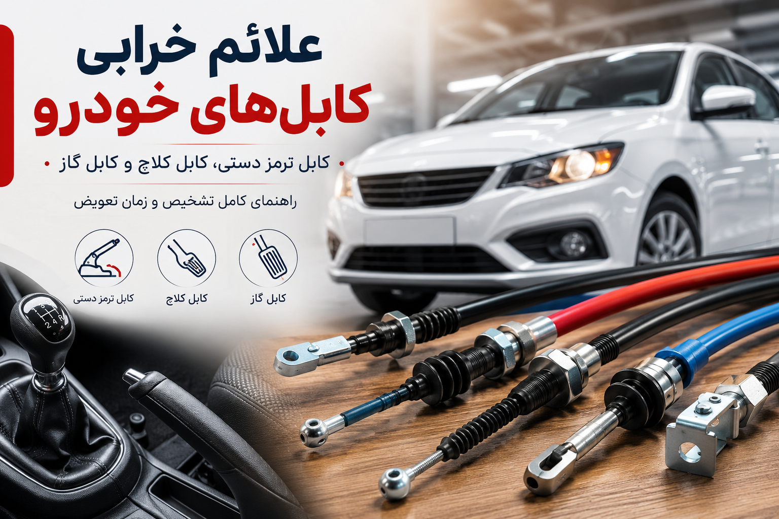 علائم خرابی کابل خودرو